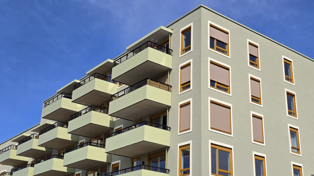 Nybygget kvartelet kvartalet 2 på Lillestrøm